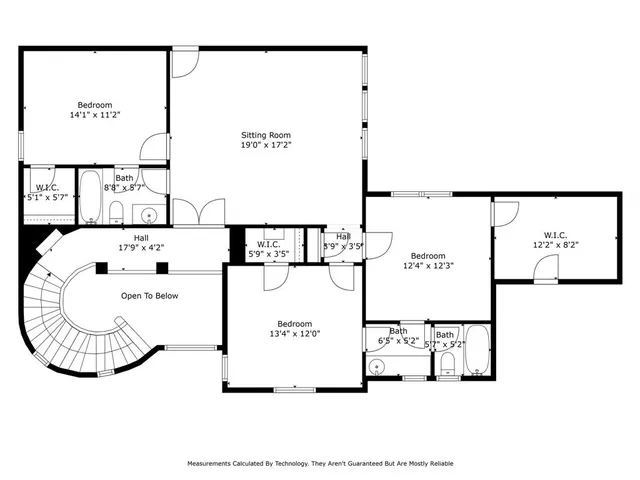 a picture of a floor plan