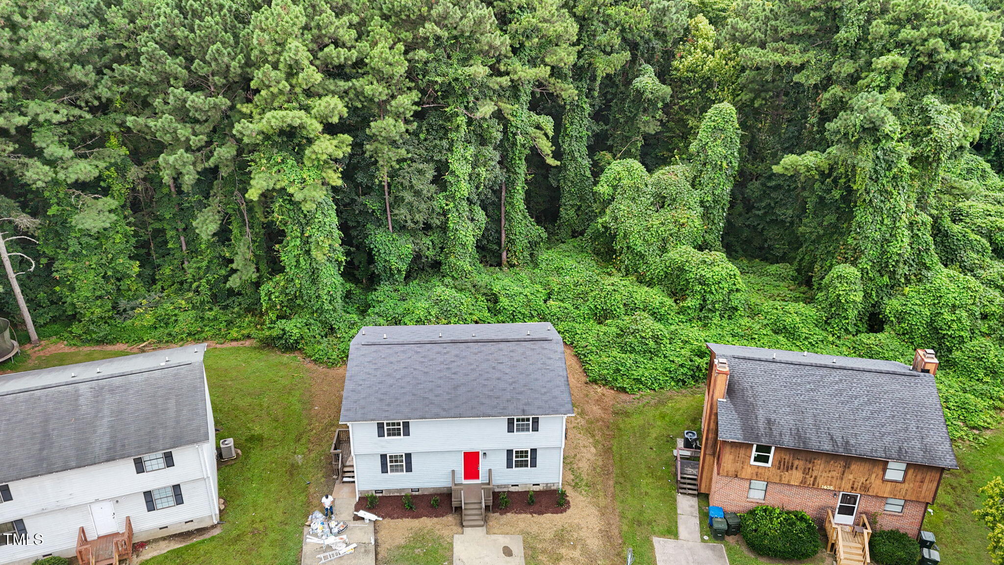 1433 Cherrycrest Drive Durham, NC 27704 - Photo 9 of 40 an aerial view of a house