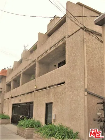 a building view with a street