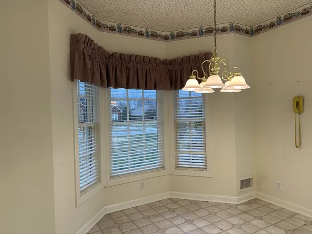 a view of empty room