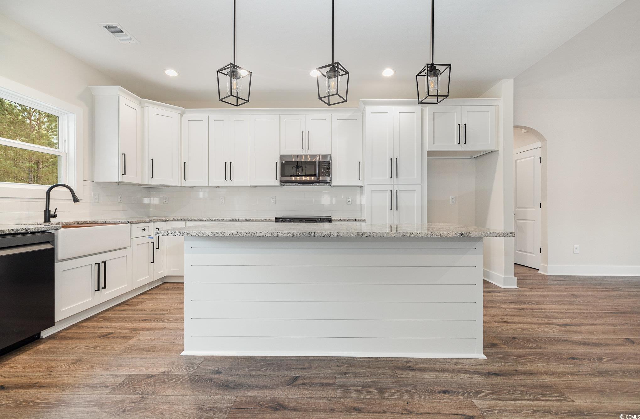 983 Pisgah Church Road Aynor, SC 29511 - Photo 13 of 37 Kitchen with a sink, tasteful backsplash, dishwash