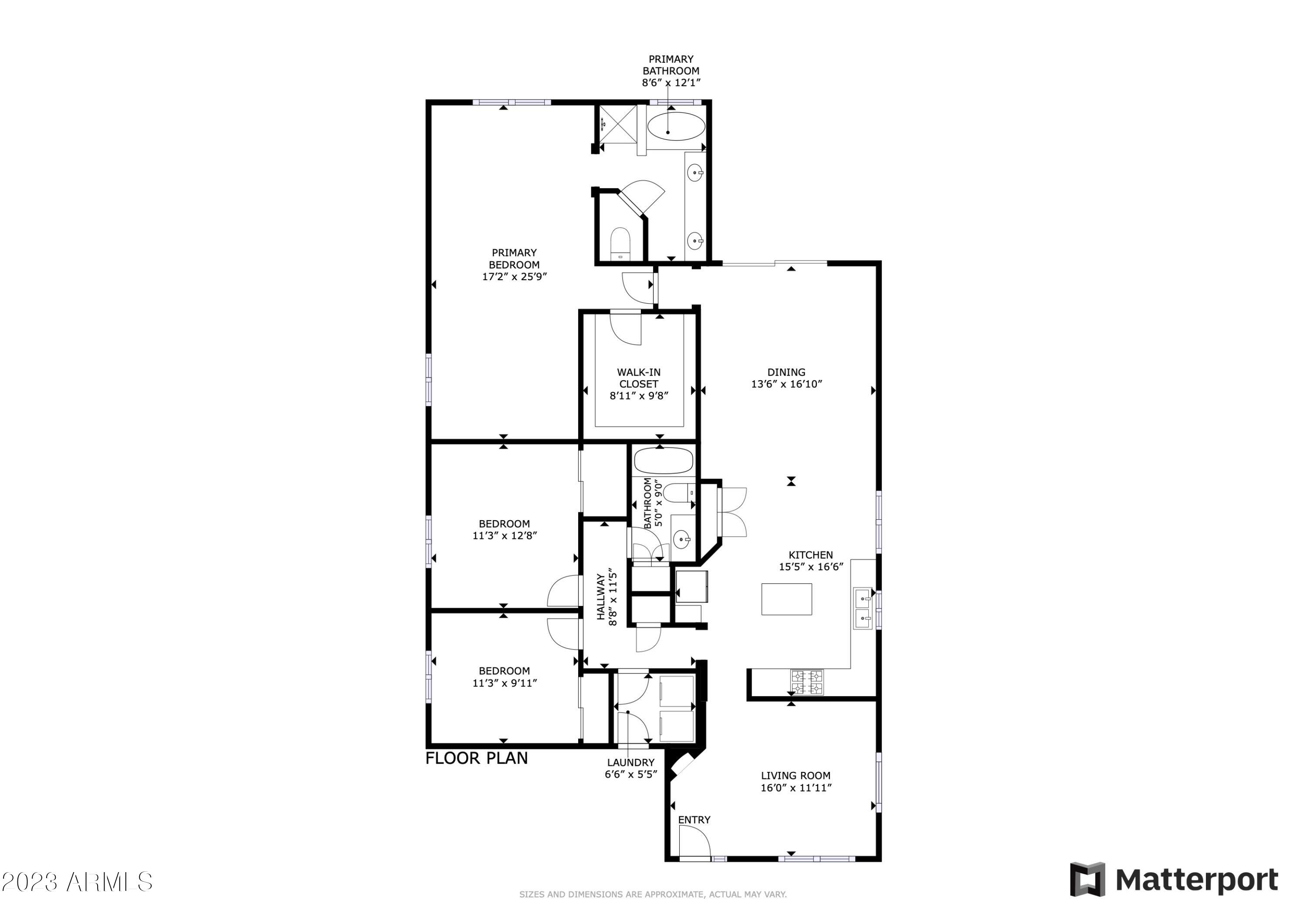 2430 East Darrel Road Phoenix, AZ 85042 - Photo 24 of 24 Floor Plan