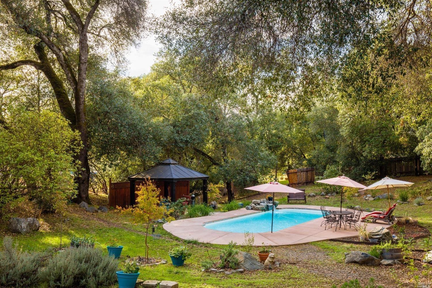 1681 Wildwood Road Ukiah, CA 95482 - Photo 1 of 1 Inground, fiberglass salt water pool includes solar cover.