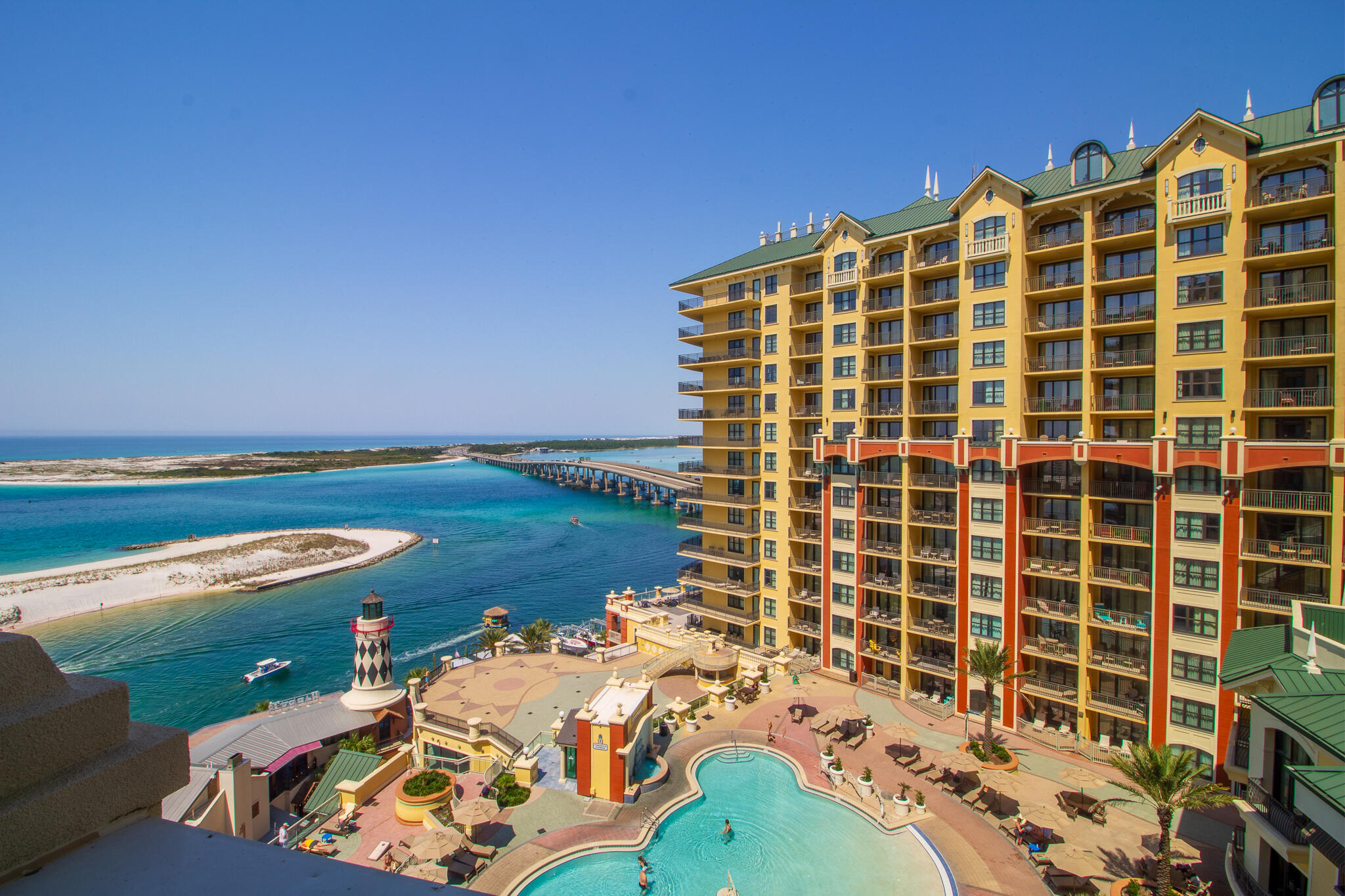 10 Harbor Boulevard, Unit E803G Destin, FL 32541 - Photo 20 of 28 a view of a city with tall buildings