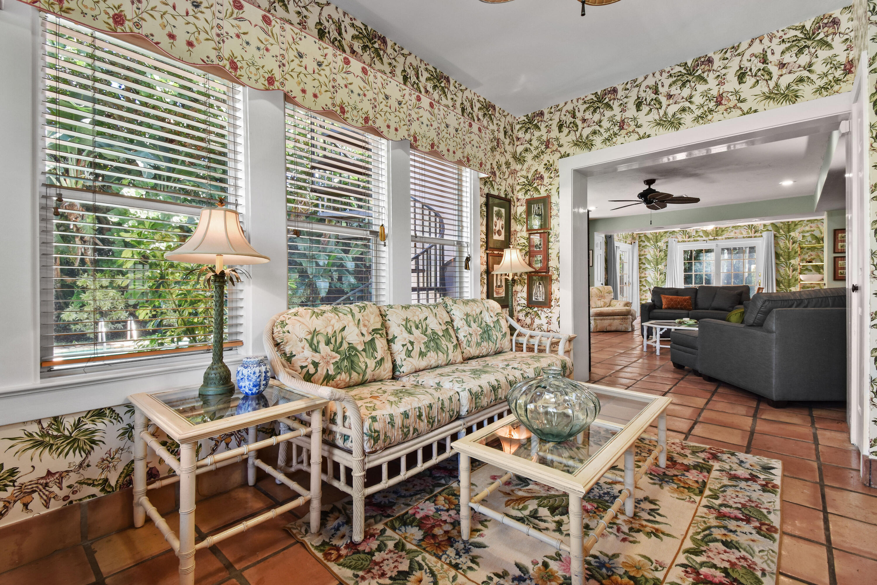194 Almeria Road West Palm Beach, FL 33405 - Photo 16 of 67 a living room with furniture and a large window