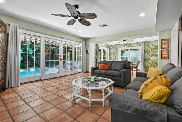 a view of front door