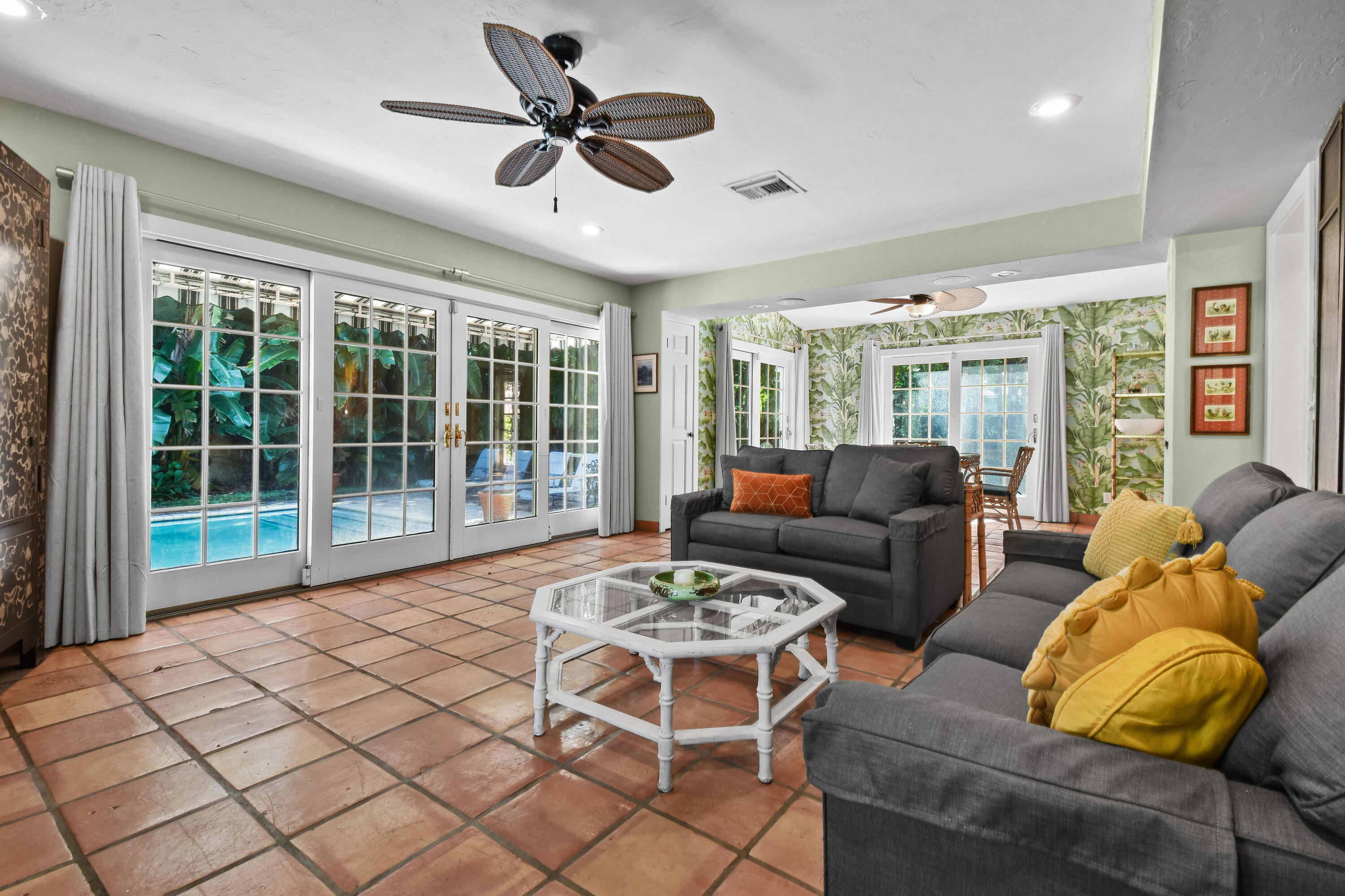 194 Almeria Road West Palm Beach, FL 33405 - Photo 17 of 67 a living room with furniture and a large window