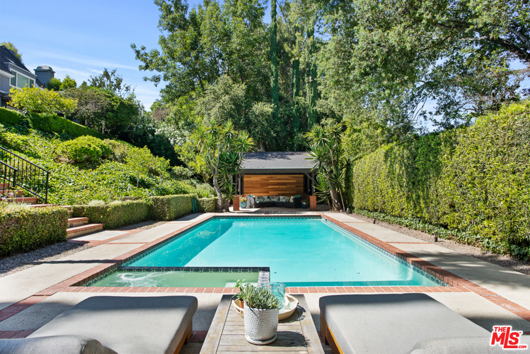 70 Club Road Pasadena, CA 91105 - Photo 30 of 38 a view of swimming pool with chairs