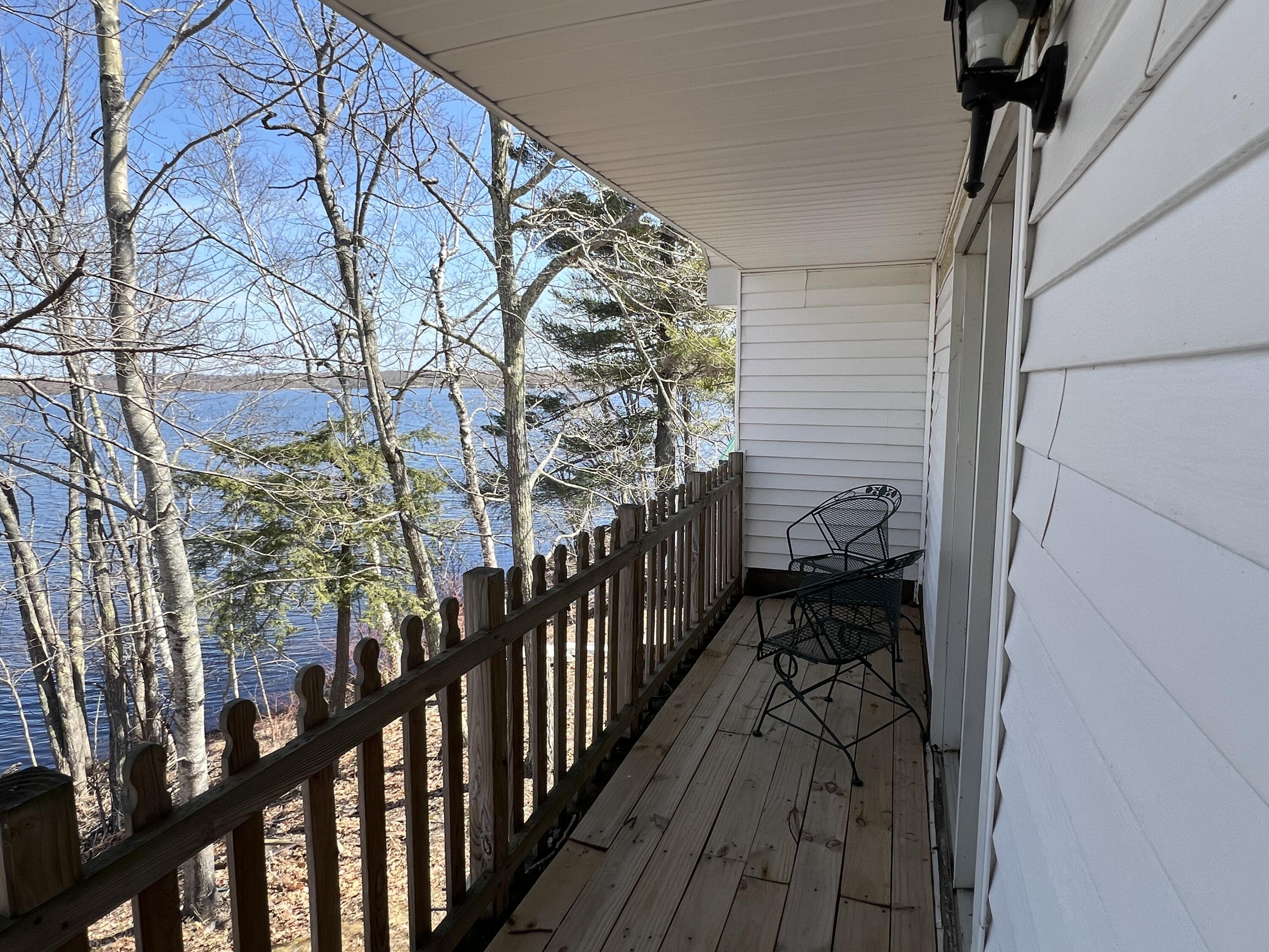 73 Fowlers Landing Road Hampden, ME 04444 - Photo 27 of 28 View from deck