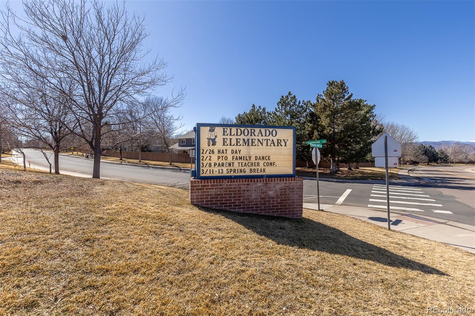 9810 Mulberry Way Highlands Ranch, CO 80129 - Photo 45 of 49 a view of a street with houses