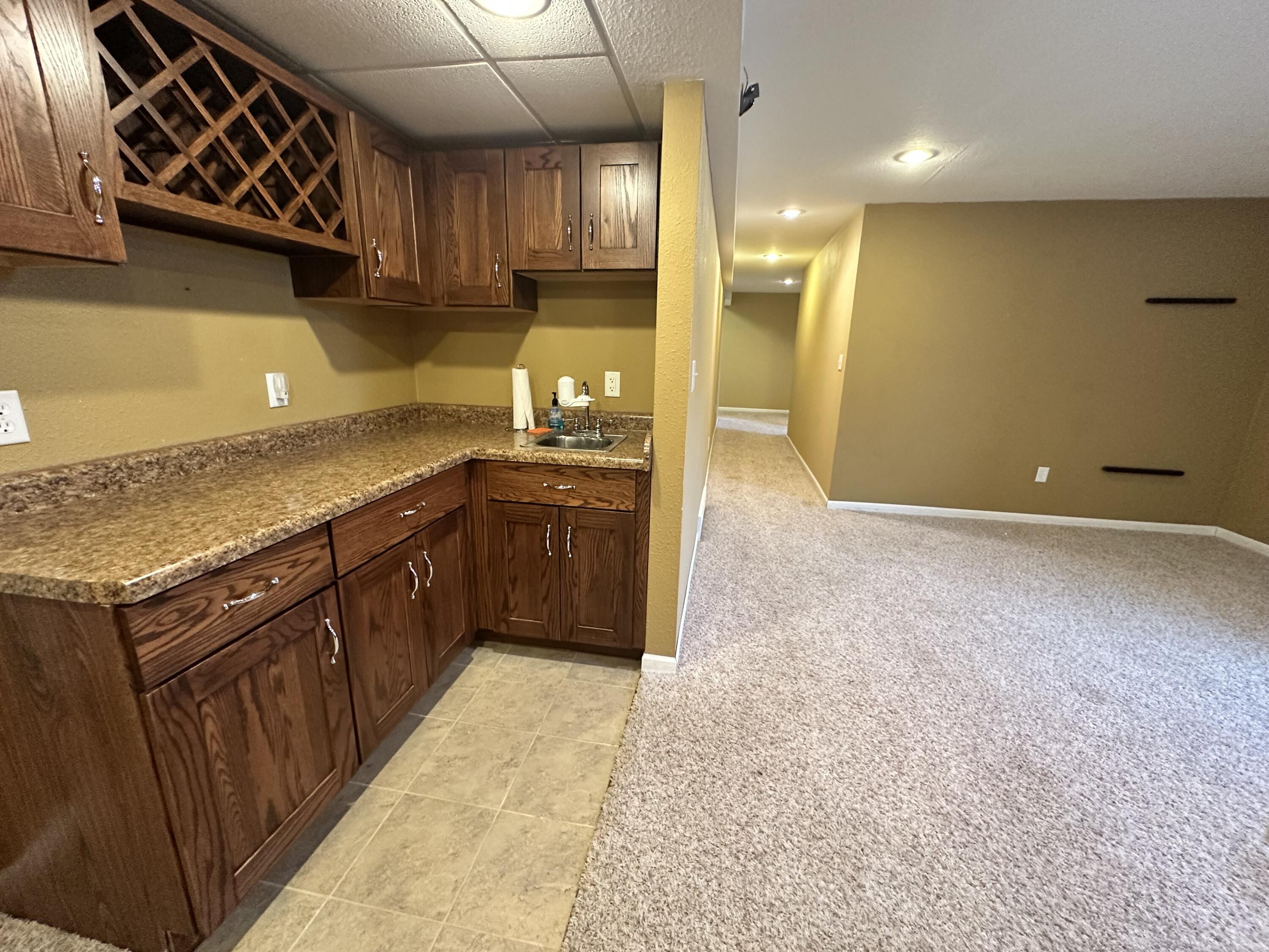 427 Limestone Street Kiel, WI 53042 - Photo 14 of 25 Lower Level wet bar area