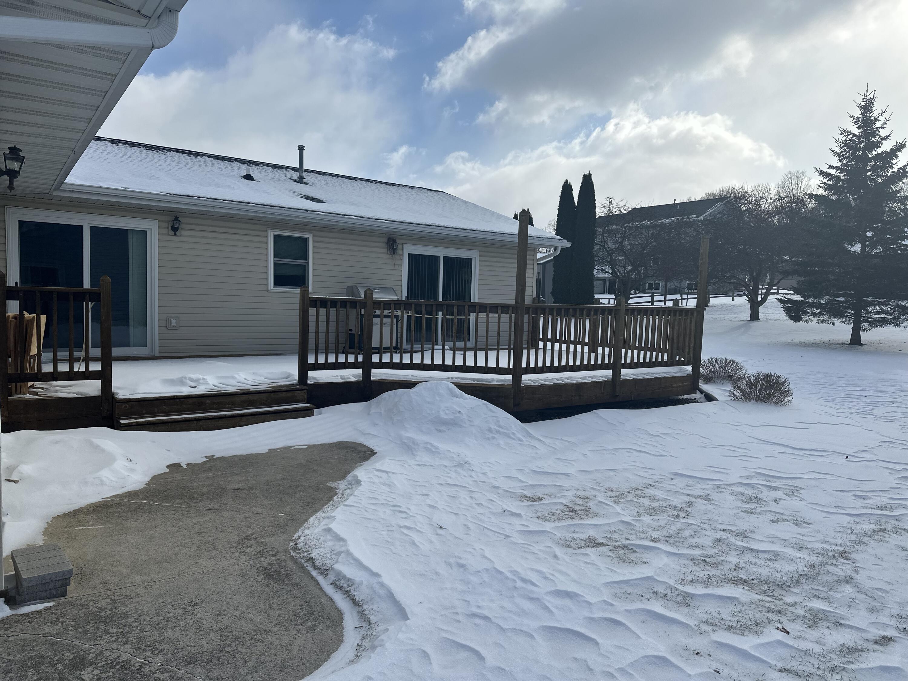 427 Limestone Street Kiel, WI 53042 - Photo 22 of 25 Patio and Deck Area