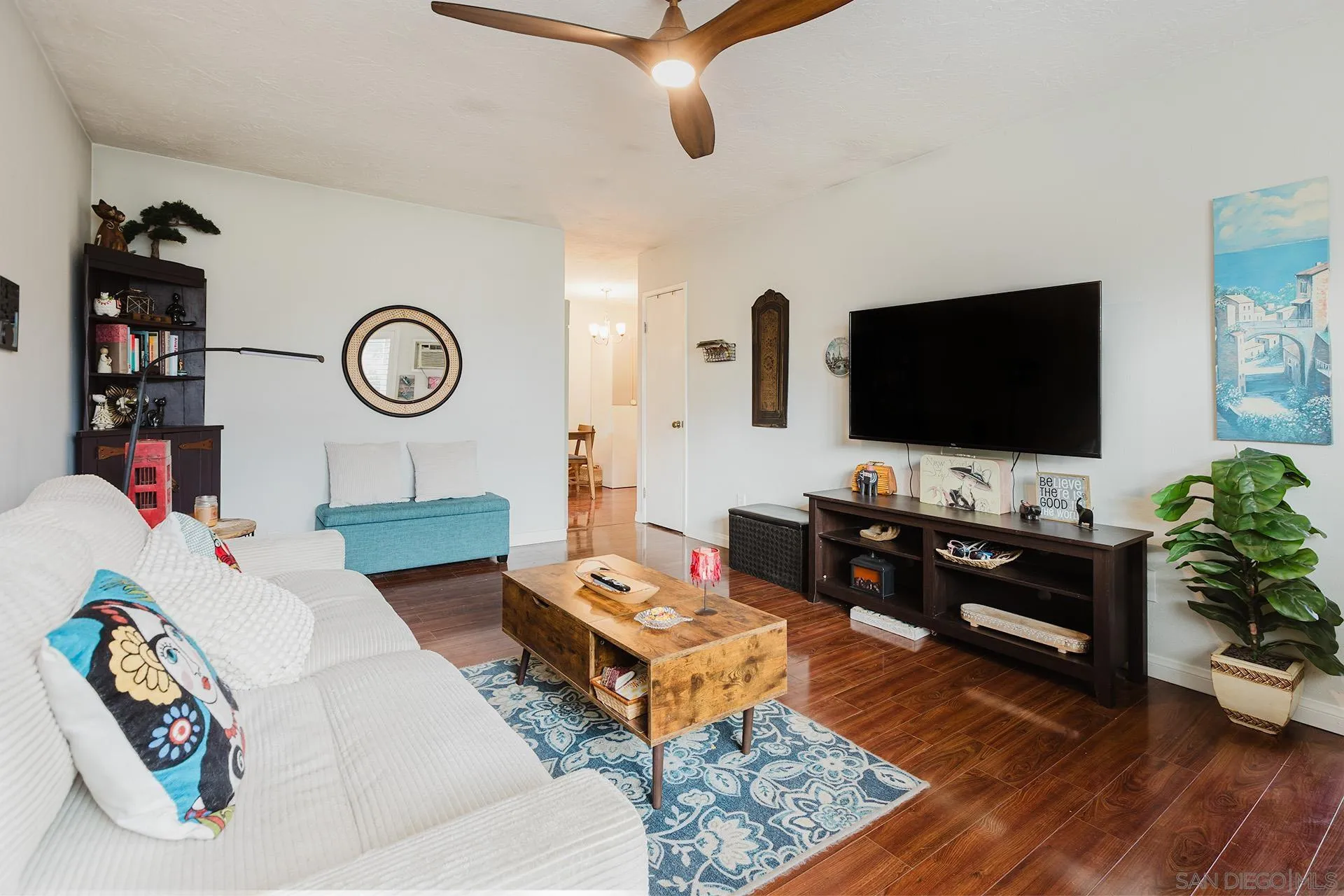10214 Michala Place Santee, CA 92071 - Photo 5 of 25 a living room with furniture and a flat screen tv