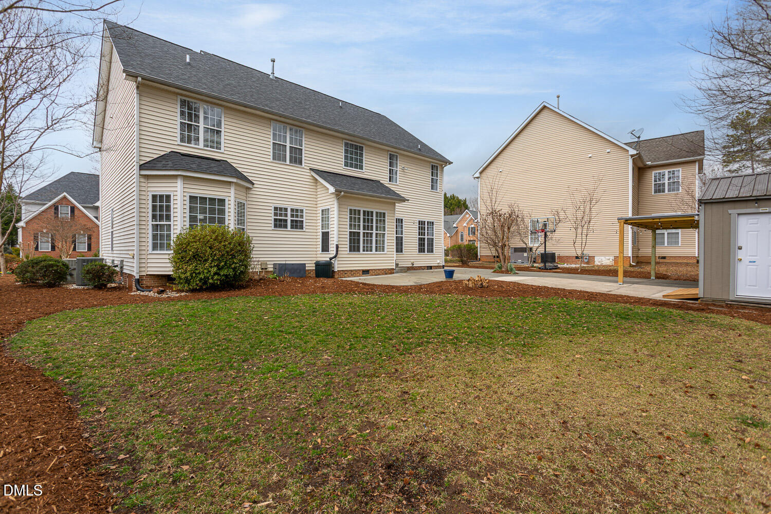 8312 Hardeth Way Raleigh, NC 27616 - Photo 24 of 26 Spacious back yard