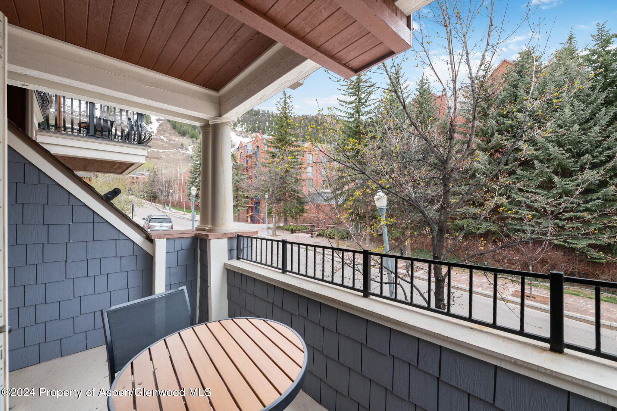 415 East Dean St Unit 11 Week 6 Aspen, CO 81611 - Photo 15 of 22 TAMRUnit11BedroomPatio