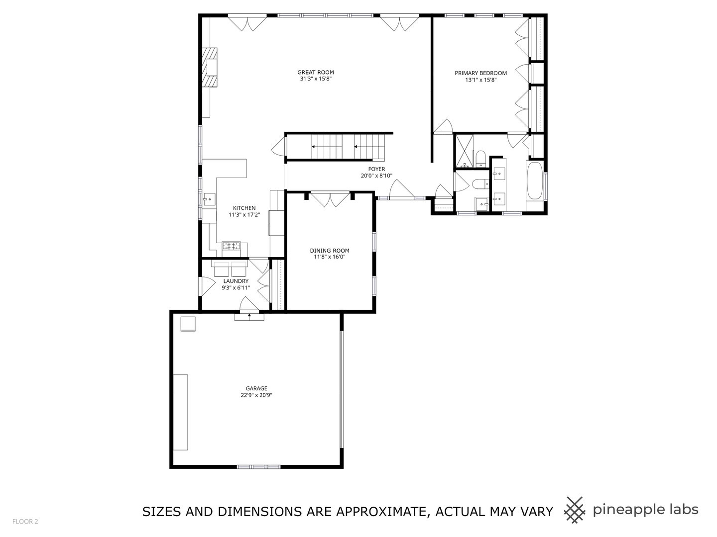 540 Buena Road Lake Forest, IL 60045 - Photo 33 of 35 a picture of a floor plan