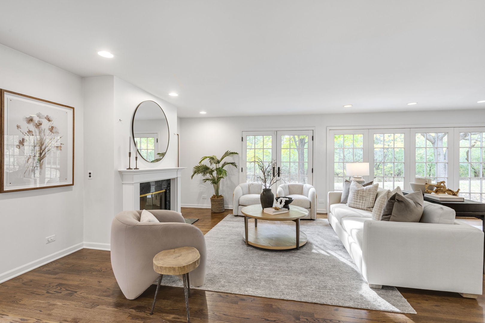 540 Buena Road Lake Forest, IL 60045 - Photo 6 of 35 a living room with furniture and a large window