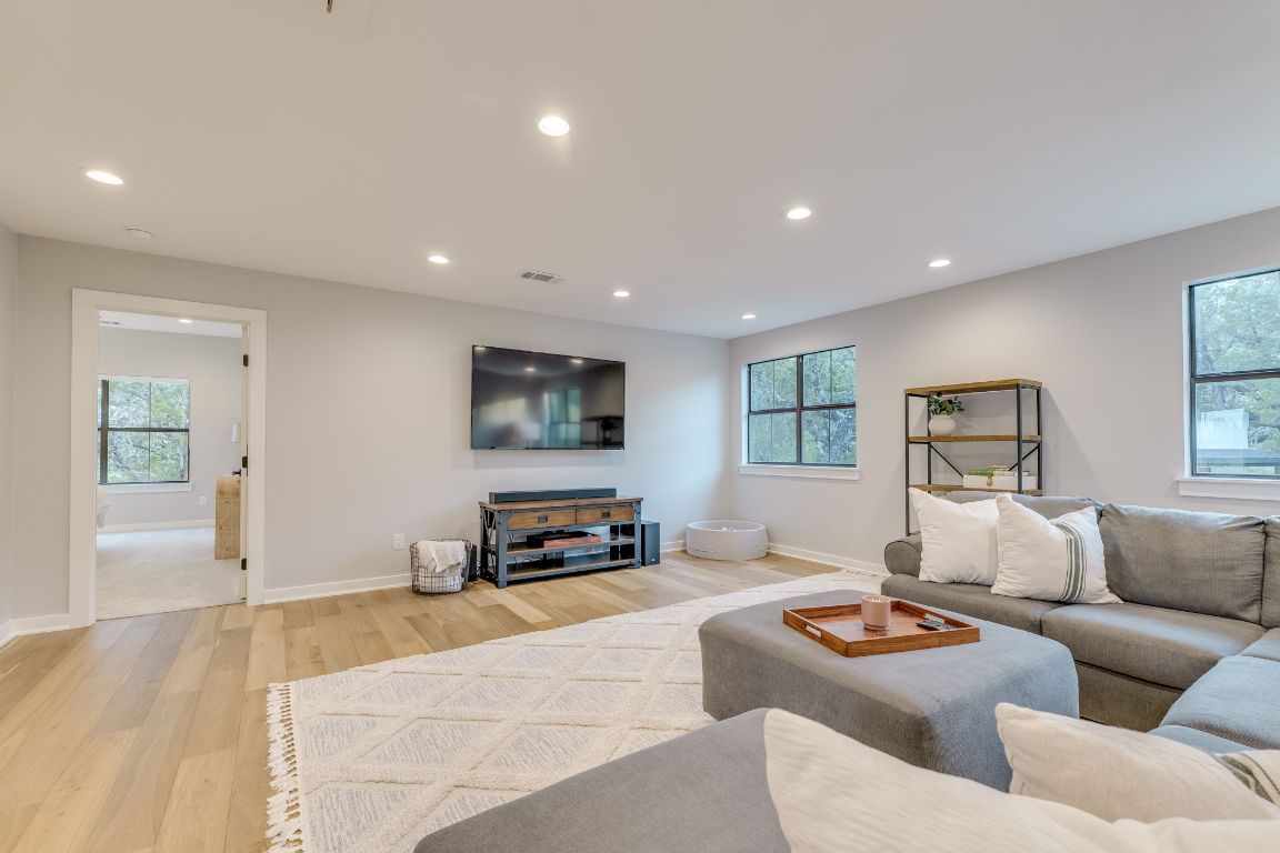 5904 Hudson Bend Road Austin, TX 78734 - Photo 26 of 37 On the second level, there's a spacious family room that could effortlessly be transformed into a game room.