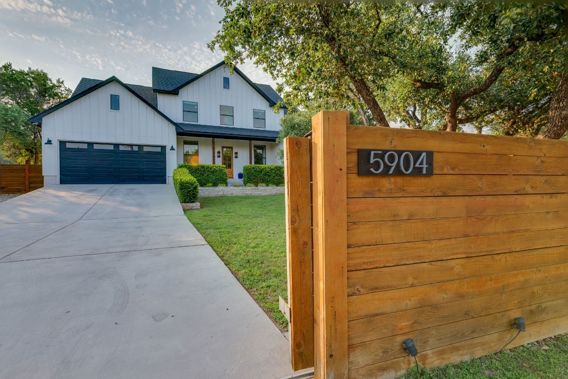 5904 Hudson Bend Road Austin, TX 78734 - Photo 37 of 37 The automated gate entry add style and security.