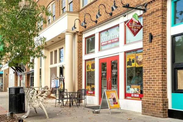 a view of a balcony door
