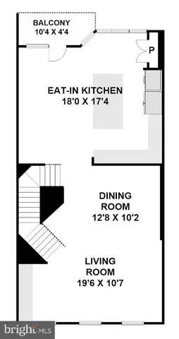 a picture of a floor plan