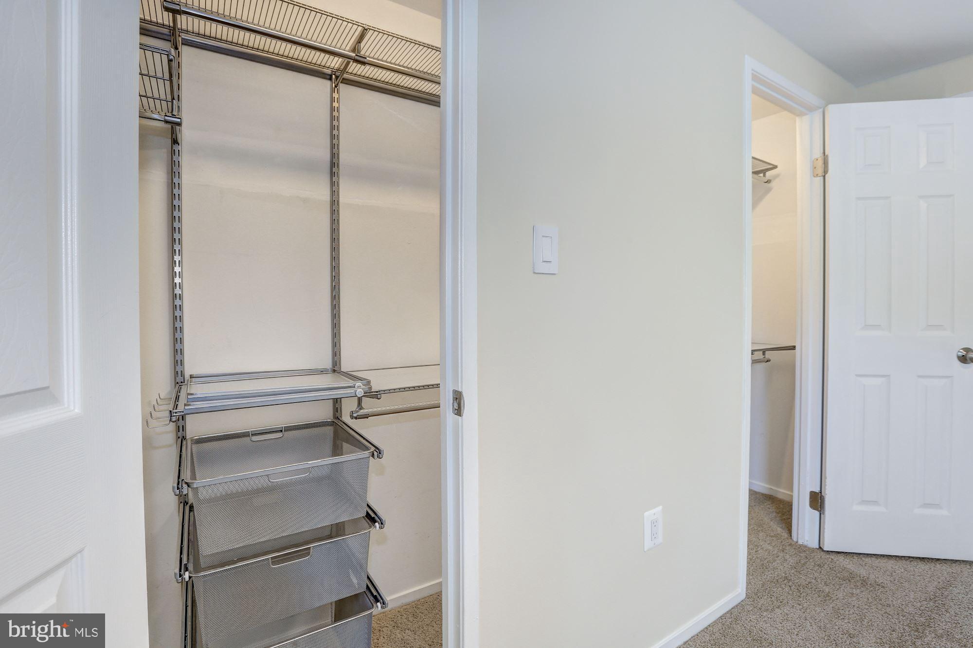 10716 Lester Street Silver Spring, MD 20902 - Photo 17 of 25 Two closets feature Elfa closet system