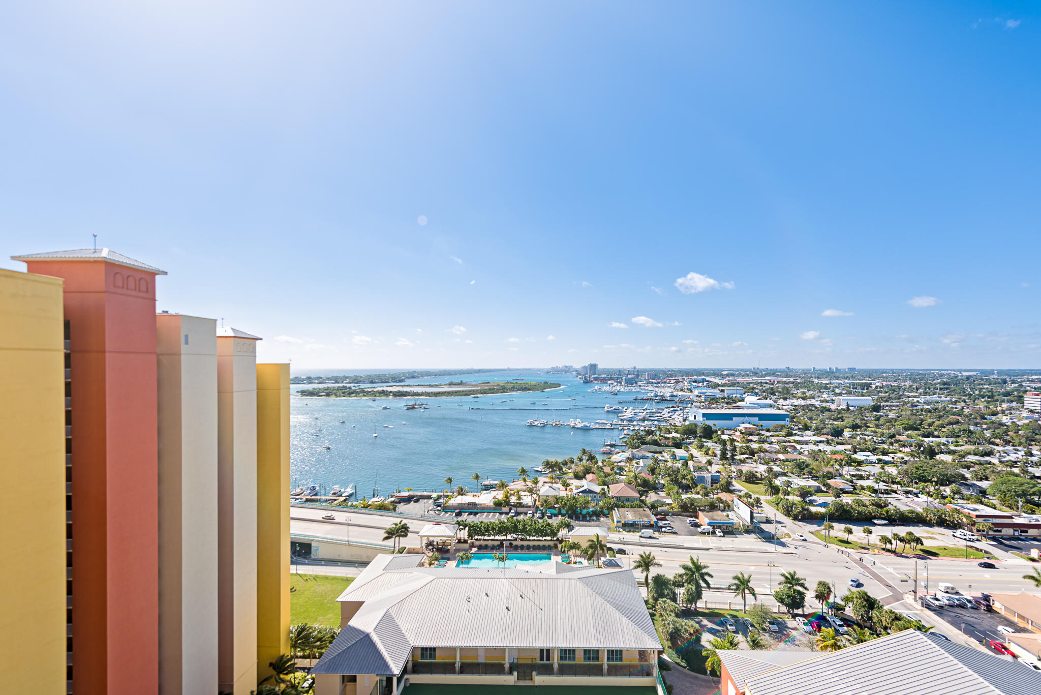 2640 Lake Shore Drive, Unit 1011 Riviera Beach, FL 33404 - Photo 24 of 60 an aerial view of multiple house