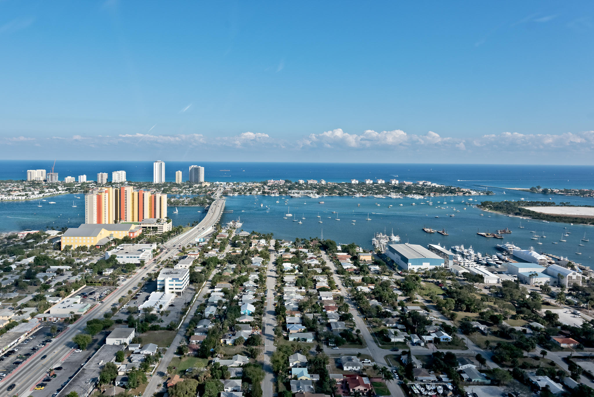 2640 Lake Shore Drive, Unit 1011 Riviera Beach, FL 33404 - Photo 43 of 60 a view of a lake with a city