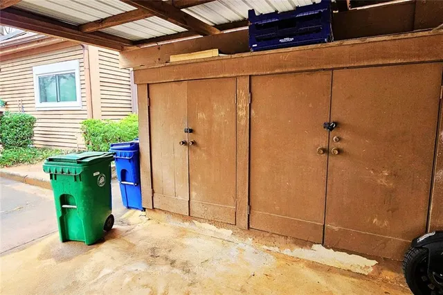 a picture of a door in front of a house