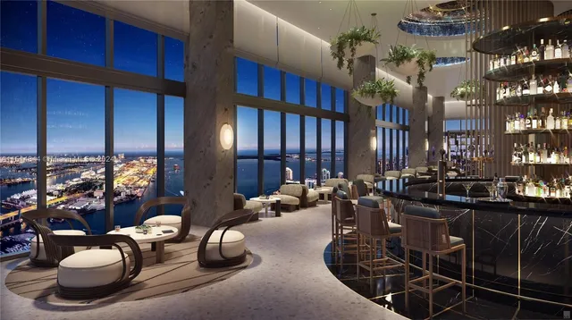 a view of a terrace with seating area