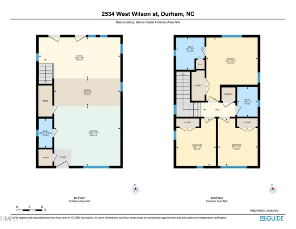 $564,900 | 2534 West Wilson Street, Durham, NC 27705