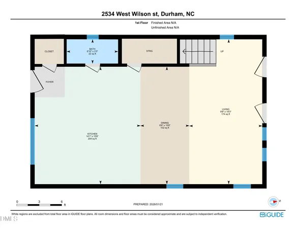 $564,900 | 2534 West Wilson Street, Durham, NC 27705