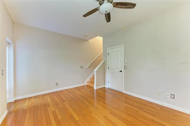 a view of a door of the house