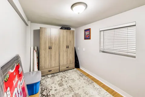 a view of a bedroom