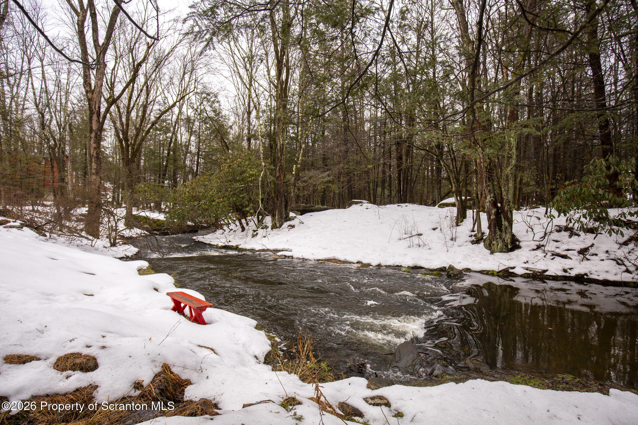 1290 Brookfield Road Lake Ariel, PA 18436 - Photo 13 of 47 a view of snow on the road