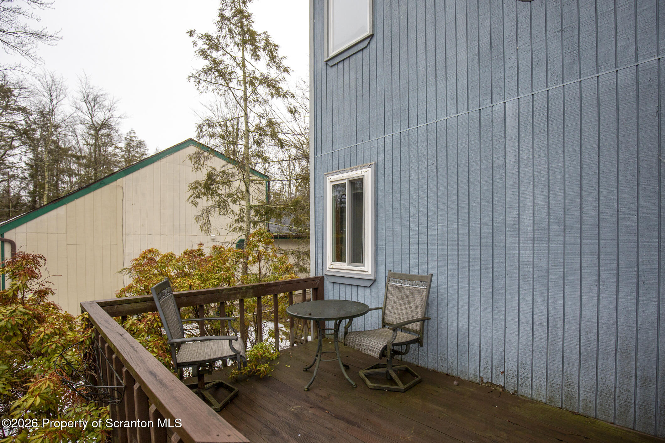 1290 Brookfield Road Lake Ariel, PA 18436 - Photo 7 of 47 a view of a balcony with chairs