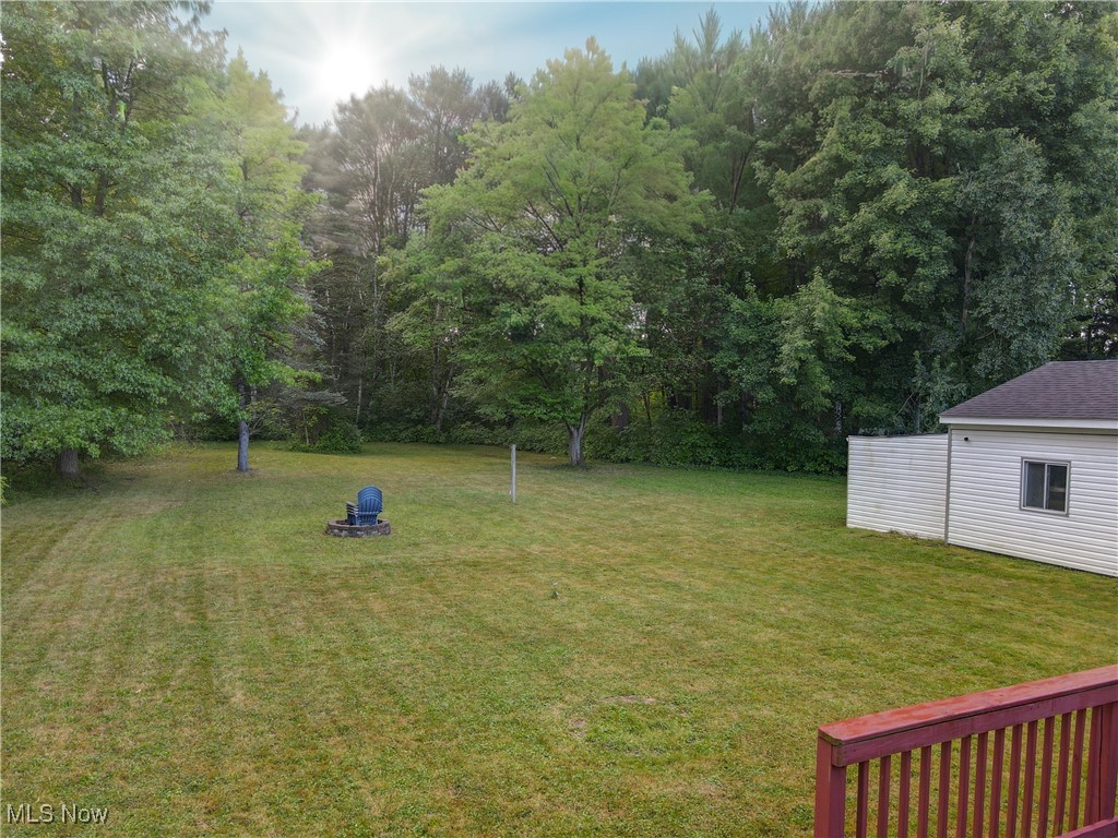 7161 Som Center Road Solon, OH 44139 - Photo 19 of 25 BACKYARD WITH FIREPIT.