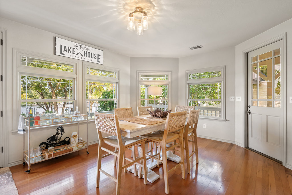 104 River Ranch Road Kingsland, TX 78639 - Photo 14 of 39 Dining room featuring light wood-style floors