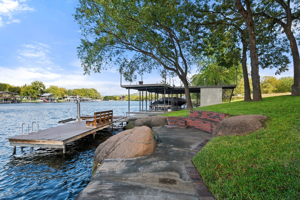 104 River Ranch Road Kingsland, TX 78639 - Photo 33 of 39 Day Dock for hosting friends and use as a great swimming platform