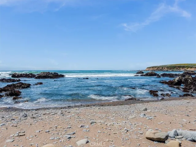 a view of ocean view with beach