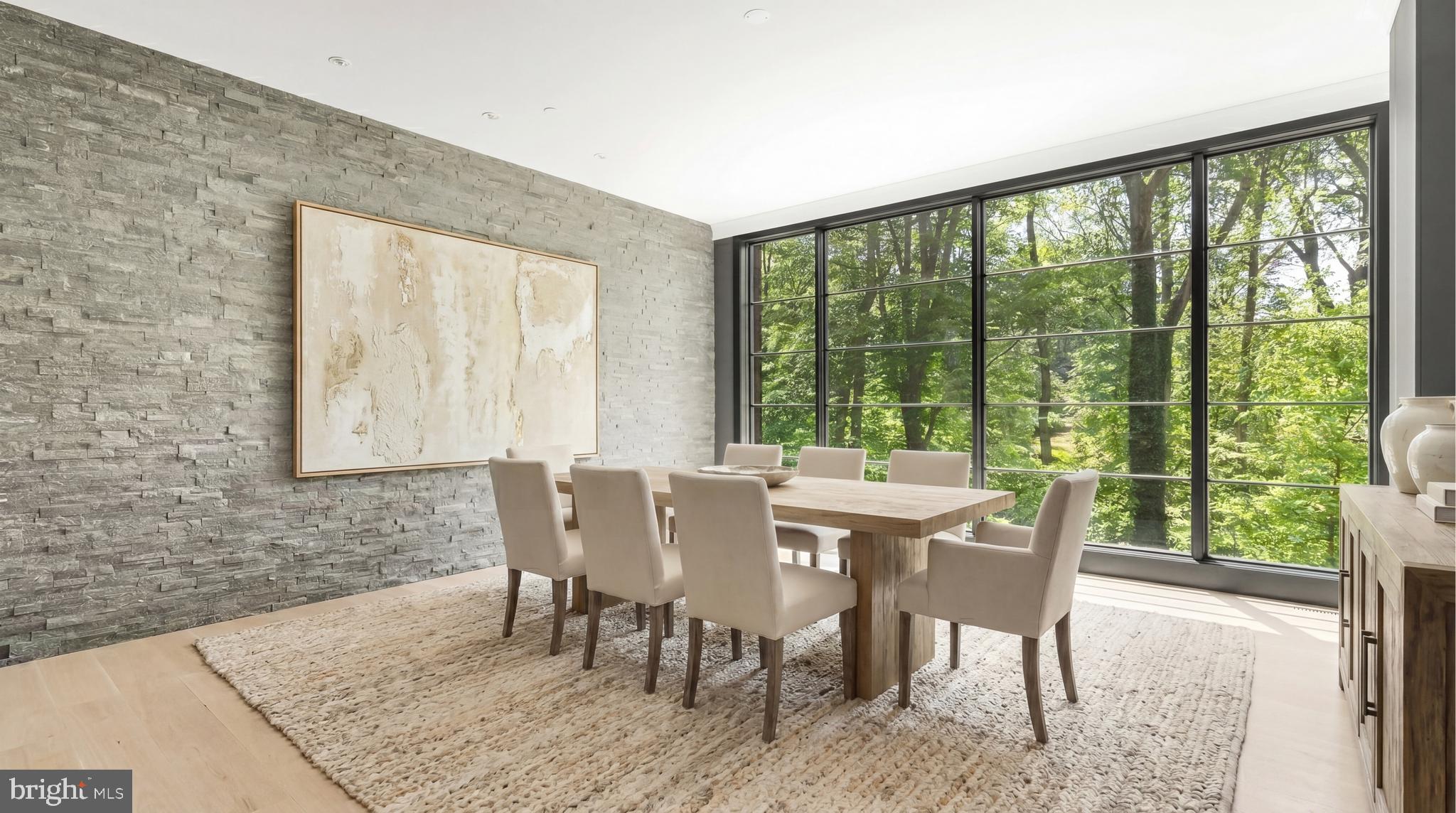 3 Bay Tree Lane Bethesda, MD 20816 - Photo 19 of 48 Dining room with wall of windows