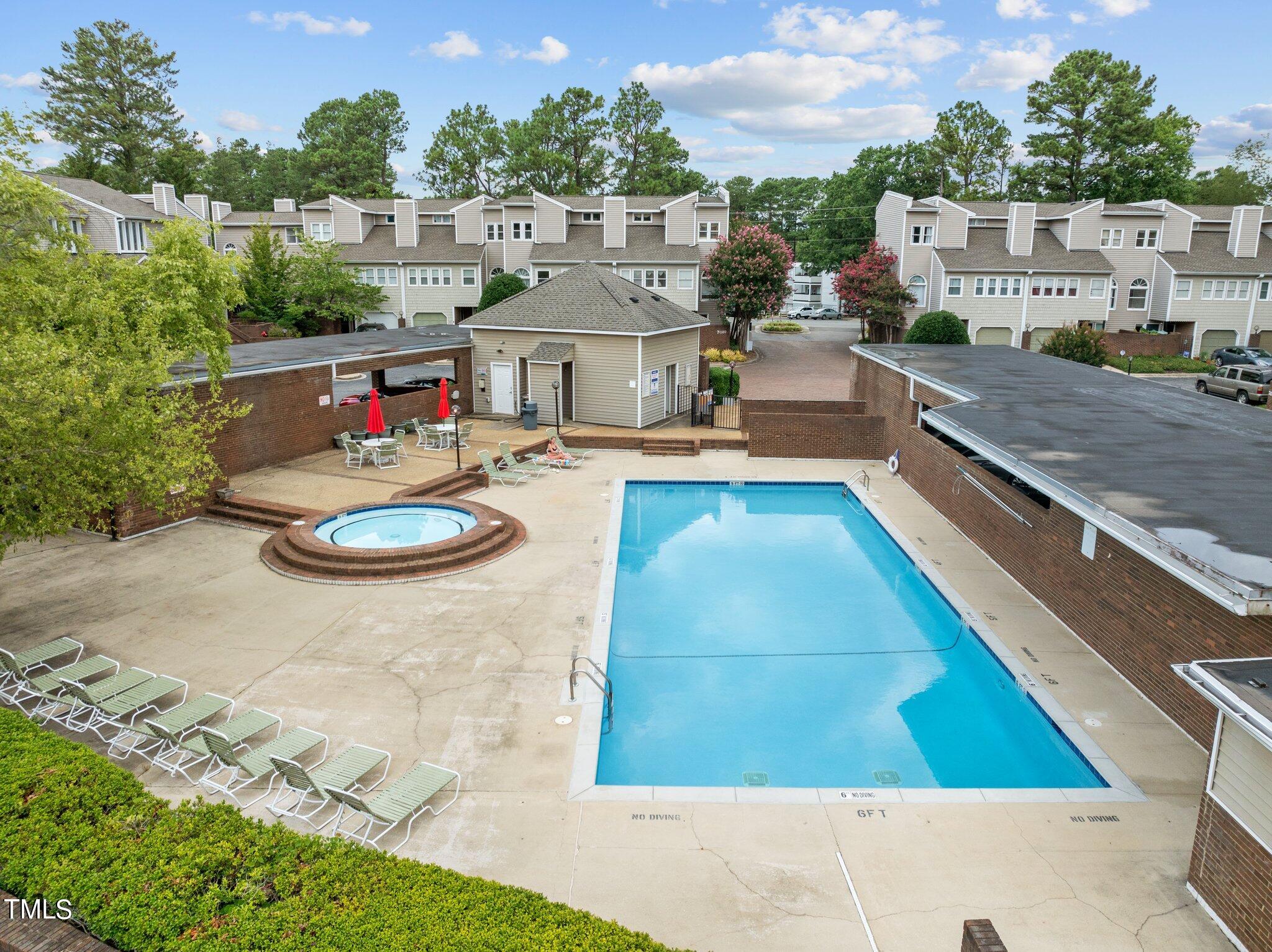 7024 Sandy Forks Road, Unit 201 Raleigh, NC 27609 - Photo 33 of 42 35-web-or-mls-DJI_0188