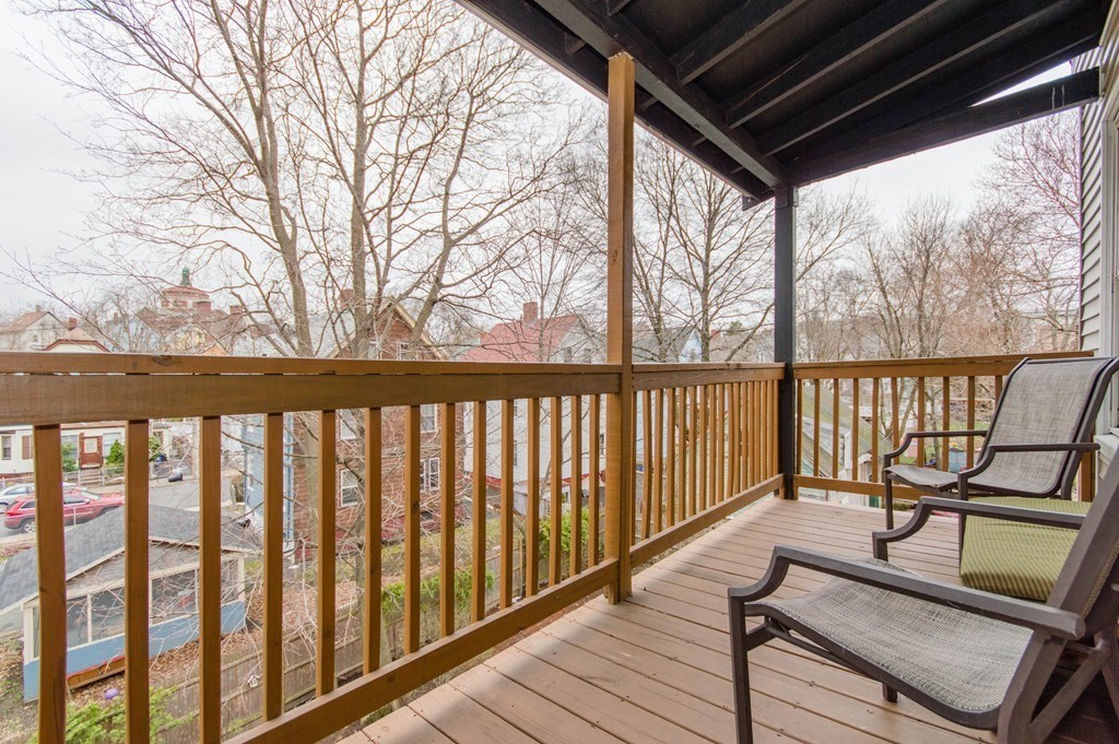 126 Minden Street, Unit 3 Boston, MA 02130 - Photo 9 of 12 a view of a two chairs in the balcony