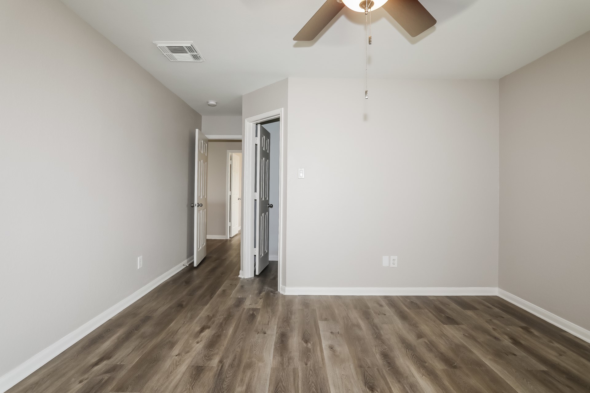 29511 Legends Pine Lane Spring, TX 77386 - Photo 15 of 17 wooden floor in an empty room