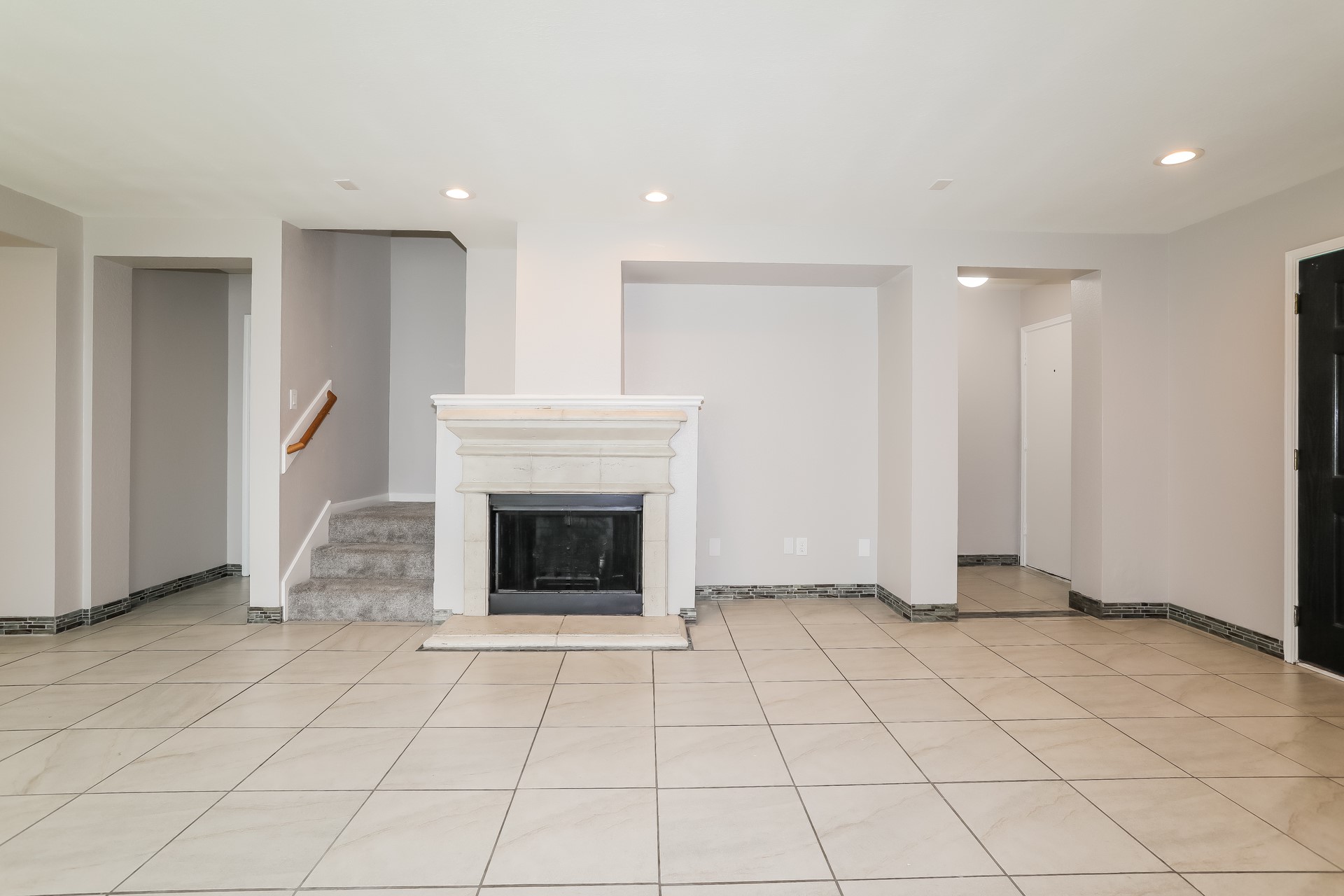 29511 Legends Pine Lane Spring, TX 77386 - Photo 4 of 17 a view of an empty room with a fireplace