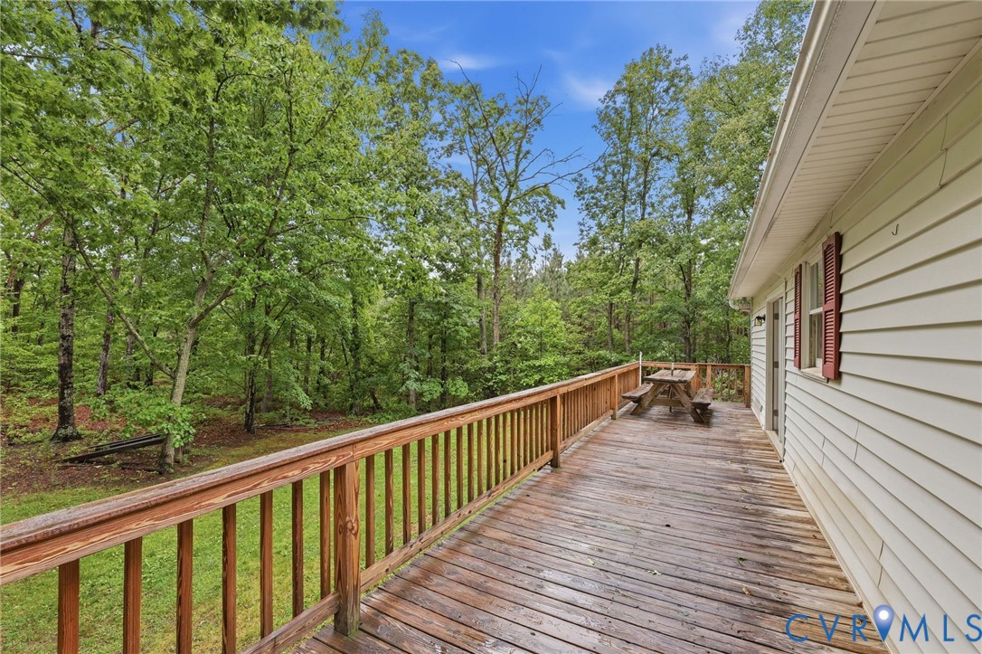 3220 Greenway Road Gladstone, VA 24553 - Photo 25 of 29 a view of balcony and deck