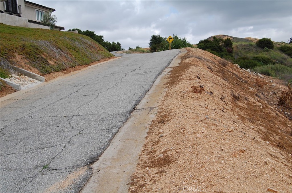 0 Broken Spur Road La Verne, CA 91750 - Photo 12 of 28 a view of a road with an ocean view
