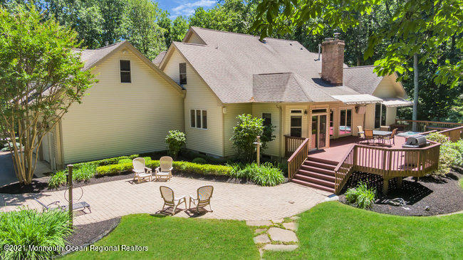 53 Stillhouse Road Millstone Township, NJ 08535 - Photo 47 of 55 Back Paver and Deck Patio
