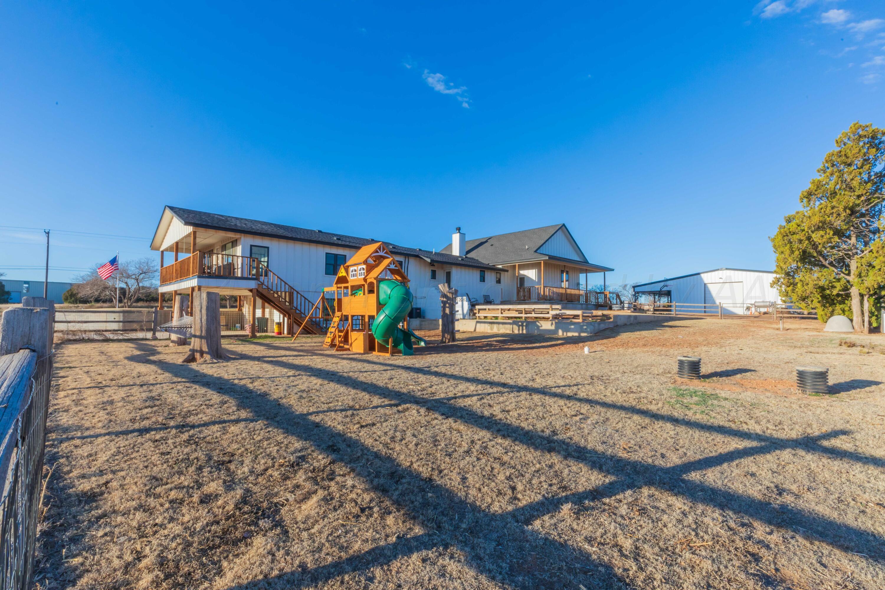8850 West Rockwell Road Amarillo, TX 79119 - Photo 6 of 75 BACKYARD VIEW 1
