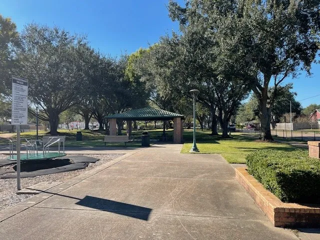 a house with trees in front of it